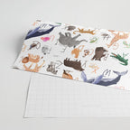 Animal Alphabet Wrapping Paper Gallery Image 2