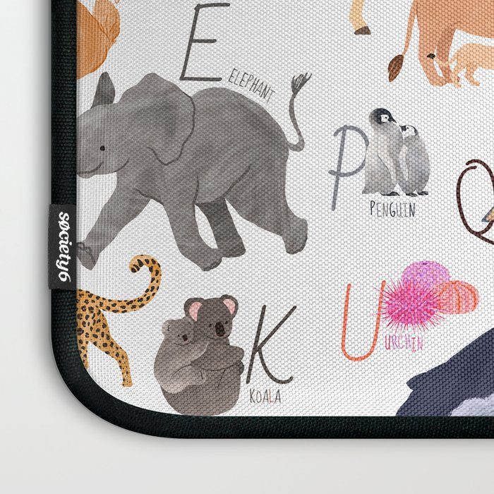 Animal Alphabet Laptop Sleeve Gallery Image 3