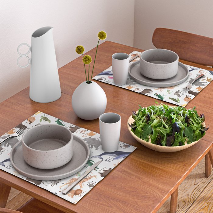 Animal Alphabet Placemat Gallery Image 2