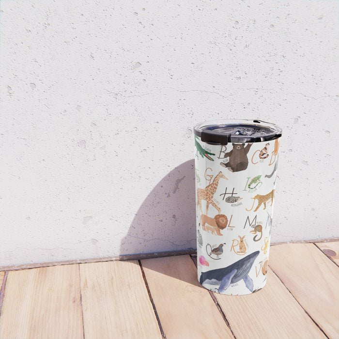Animal Alphabet Travel Mug Gallery Image 4