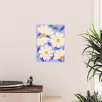 Wild Daisies - periwinkle Poster Gallery Image 2