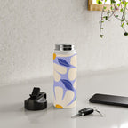 Wild Daisies - periwinkle Water Bottle Gallery Image 4