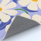 Wild Daisies - periwinkle Rug Gallery Image 4