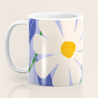Wild Daisies - periwinkle Coffee Mug Gallery Image 3