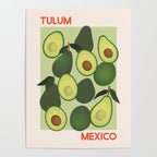 Fruit Market Tulum Mexico Avocados Poster Gallery Image 4