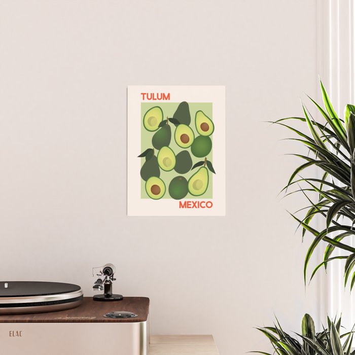 Fruit Market Tulum Mexico Avocados Poster Gallery Image 2