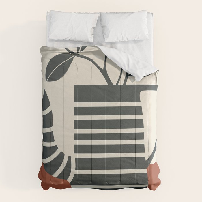 Teapot Garden 9 Comforter Gallery Image 1