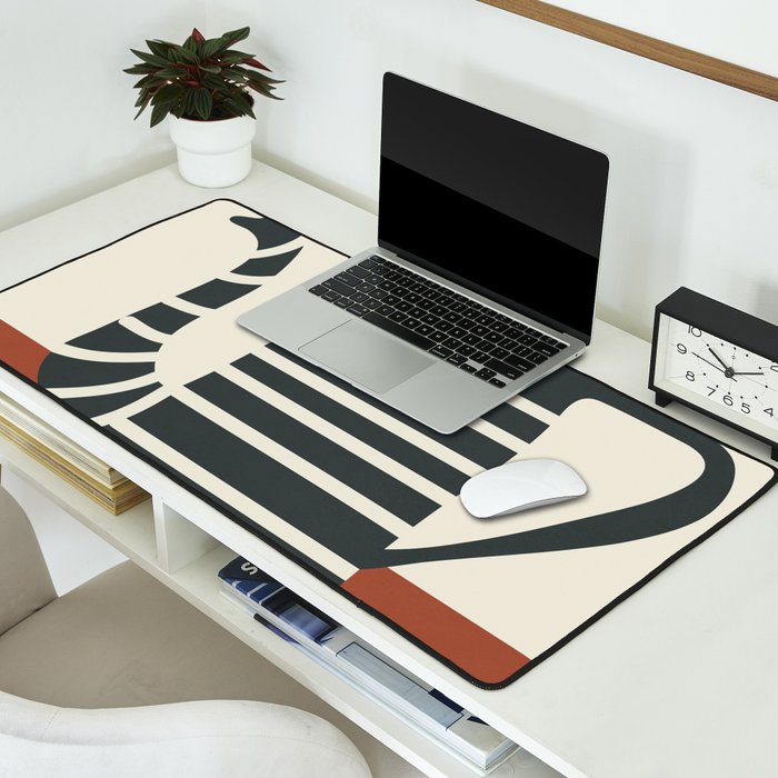Teapot Garden 9 Desk Mat Gallery Image 2