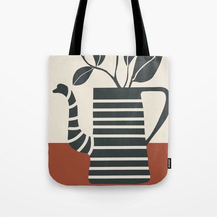 Teapot Garden 9 Tote Bag Gallery Image 1