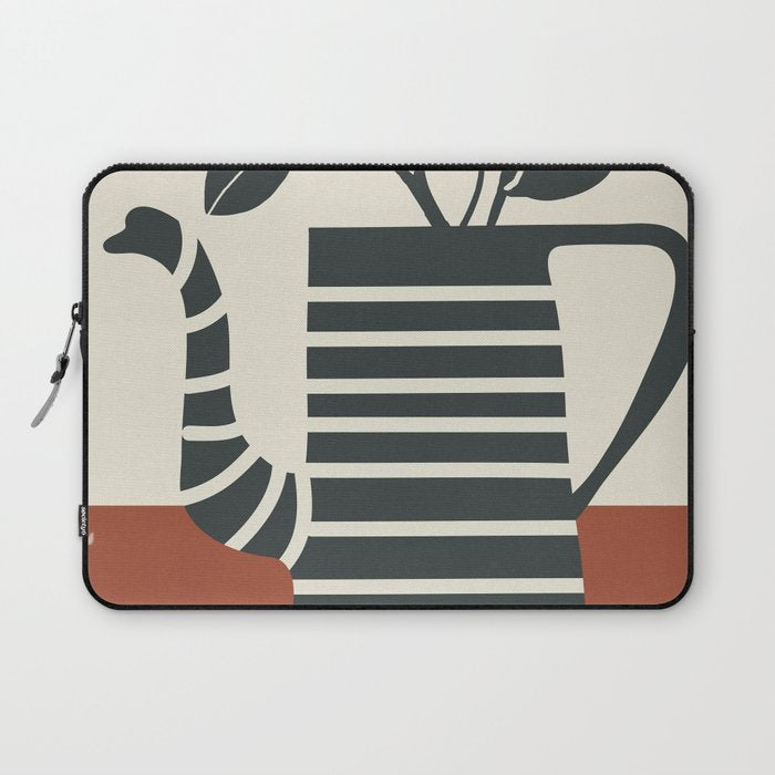 Teapot Garden 9 Laptop Sleeve Gallery Image 1