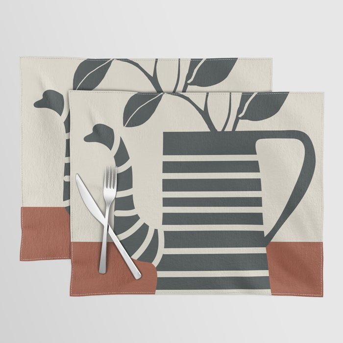 Teapot Garden 9 Placemat Gallery Image 1