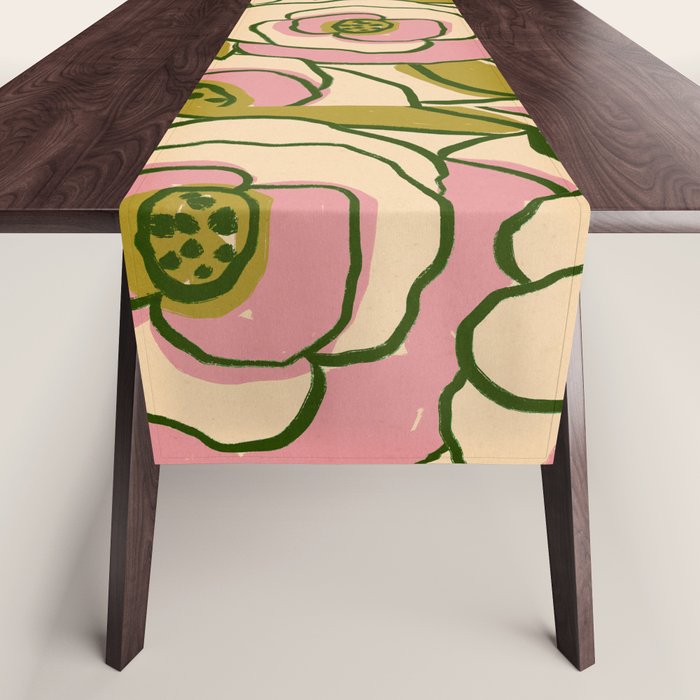 Rose Garden #1 Table Runner Gallery Image 1