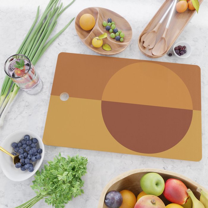 Color Block Abstract VIII Cutting Board Gallery Image 2
