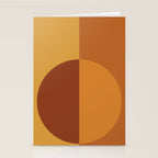 Color Block Abstract VIII Stationery Card Gallery Image 2