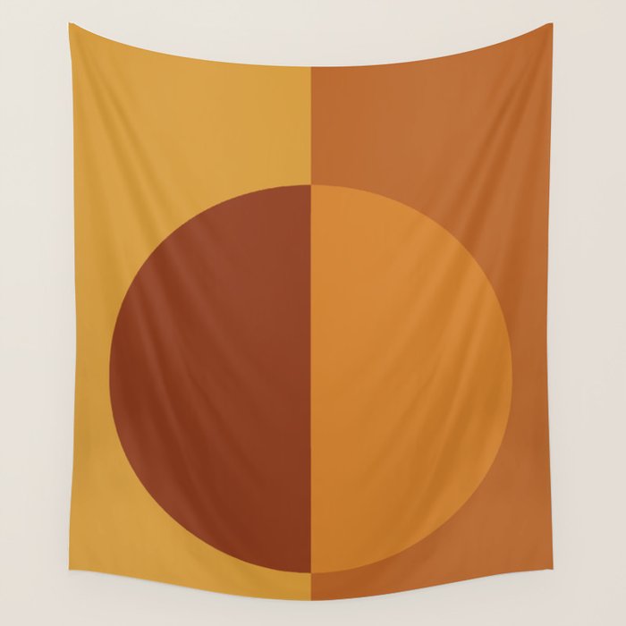 Color Block Abstract VIII Wall Tapestry Gallery Image 4