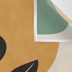 Modern Abstract Minimal Shapes Branches Art 6 Wall Tapestry Gallery Image 3