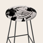 Flowers in The Vase 4 Stool Gallery Image 2
