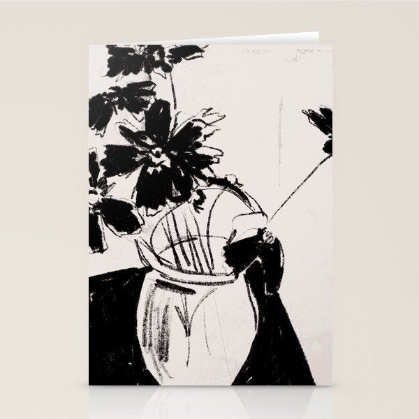Flowers in The Vase 4 Stationery Card Gallery Image 1