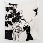 Flowers in The Vase 4 Wall Tapestry Gallery Image 4