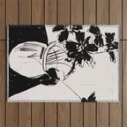 Flowers in The Vase 4 Outdoor Rug Gallery Image 1