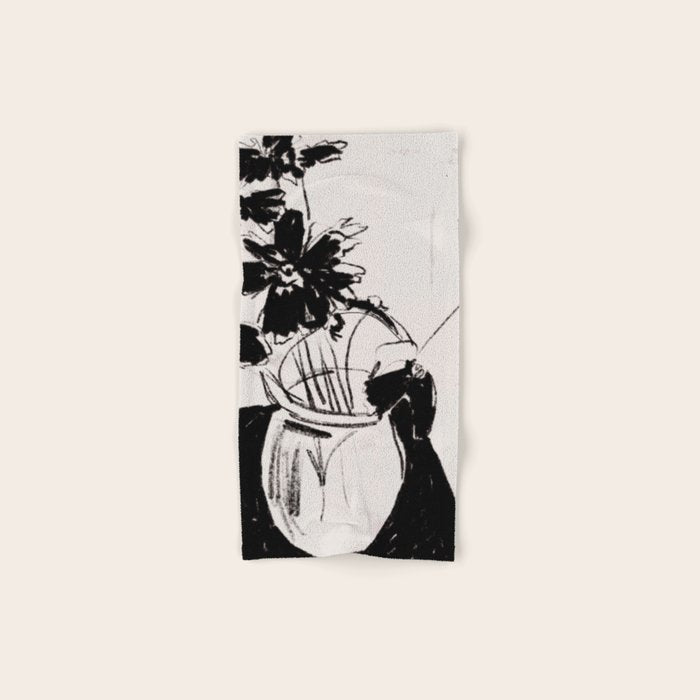 Flowers in The Vase 4 Bath Towel Gallery Image 1