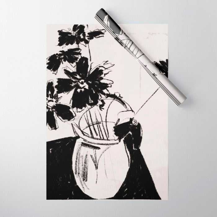 Flowers in The Vase 4 Wrapping Paper Gallery Image 1