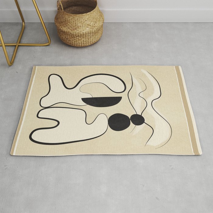 Minimal Abstraction 8 Rug Gallery Image 1