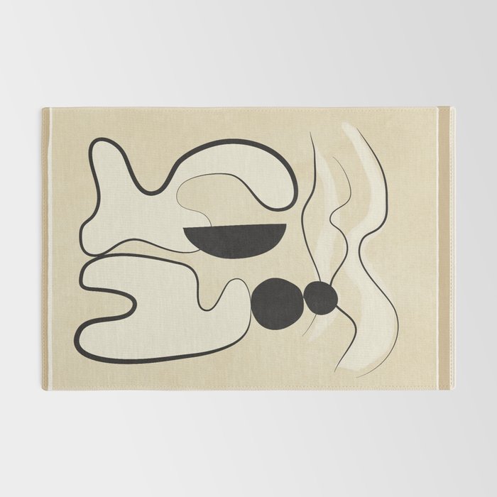 Minimal Abstraction 8 Rug Gallery Image 2