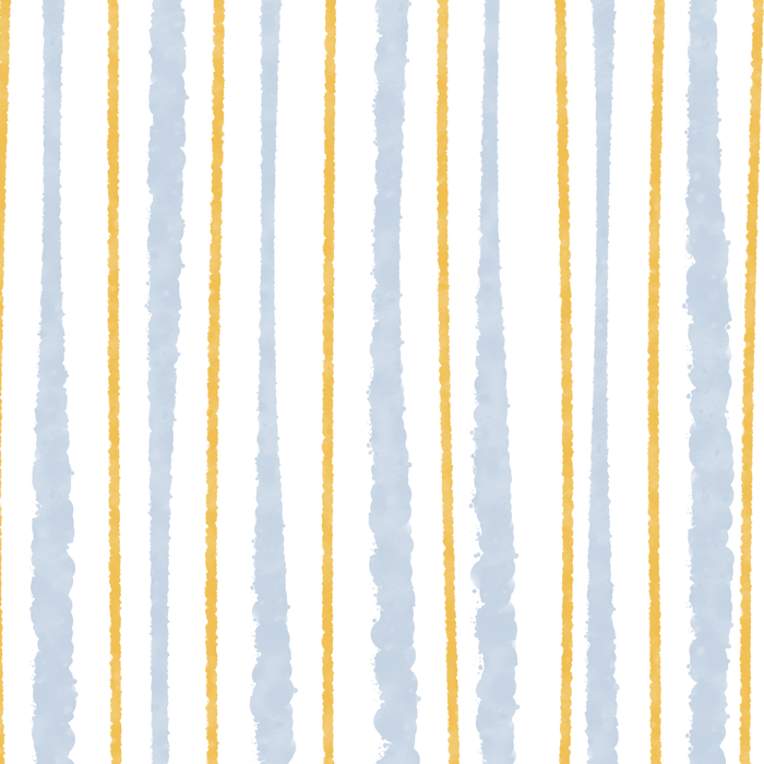 Organic Watercolor Striped Pattern Powder Blue Mustard Yellow White Coffee Mug Gallery Image 2