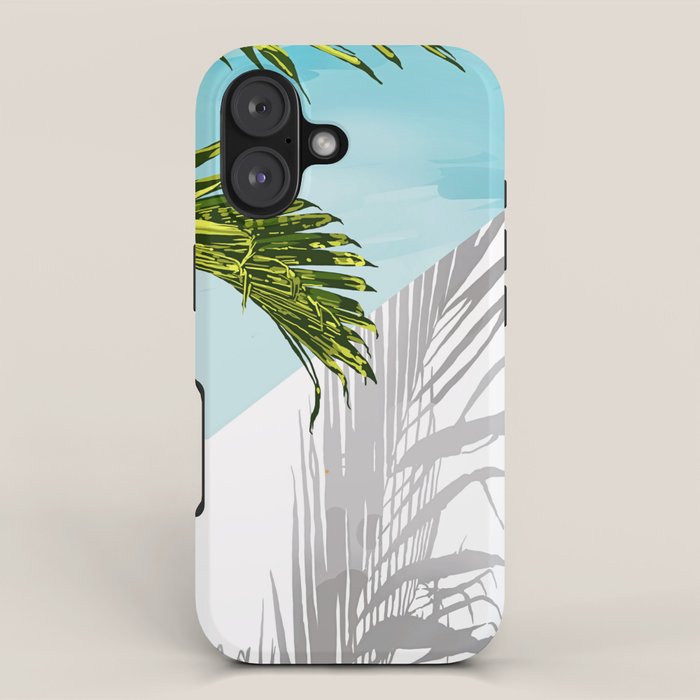 Palms In My Tropical Backyard iPhone Case Gallery Image 1