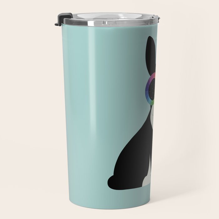 Work Hard Play Harder Travel Mug Gallery Image 3