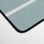 Ombre Arch XVII Natural Teal Gradient Modern Geometric Lines Desk Mat Gallery Image 4