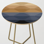 Geometric Aztec Pyramid Pattern X Side Table Gallery Image 2