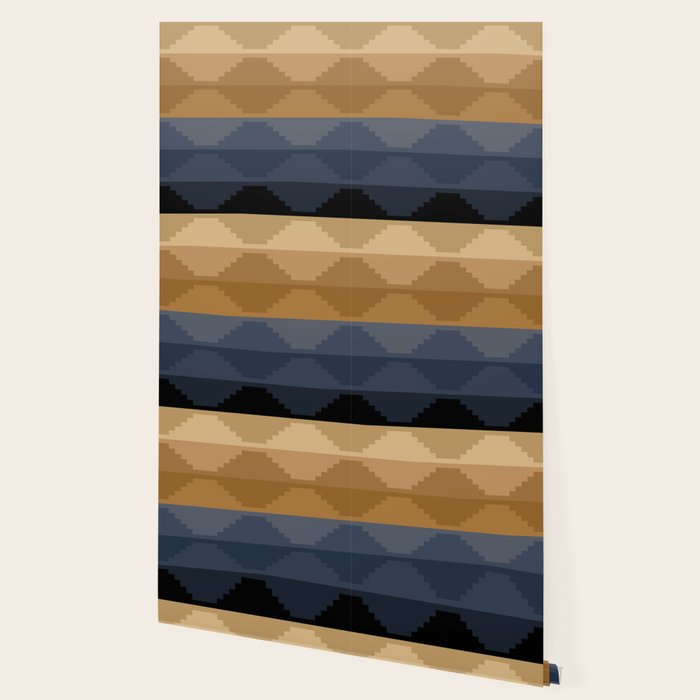 Geometric Aztec Pyramid Pattern X Wallpaper Gallery Image 2