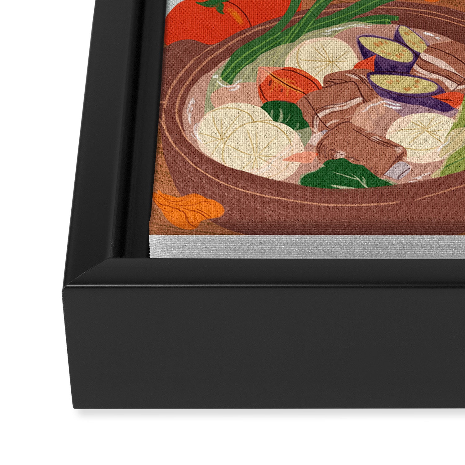 Sinigang Framed Canvas Print Gallery Image 3