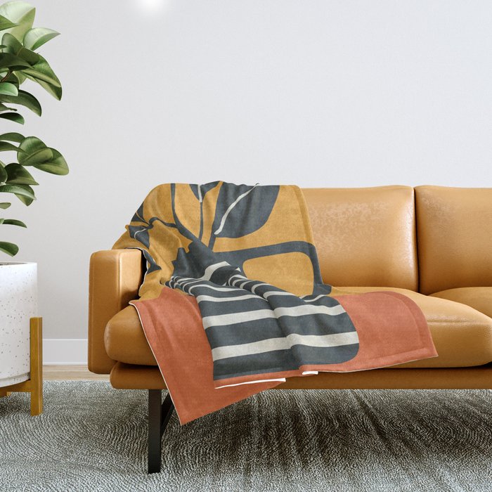 Teapot Garden 4 Throw Blanket Gallery Image 1