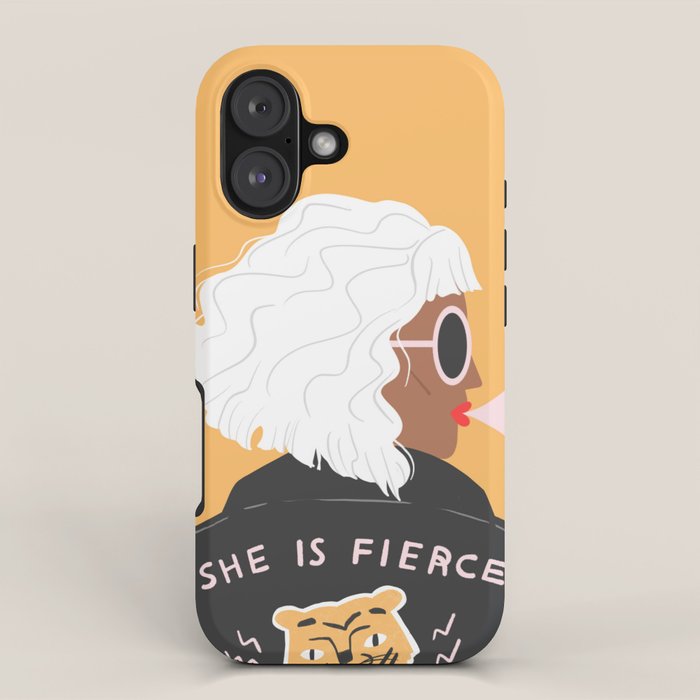 She Is Fierce iPhone Case Gallery Image 1