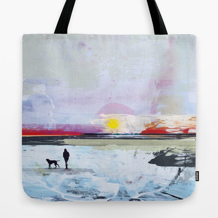 Beach Walk Tote Bag Gallery Image 2