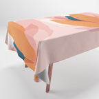 Abstraction_Floral_Blossom Tablecloth Gallery Image 1