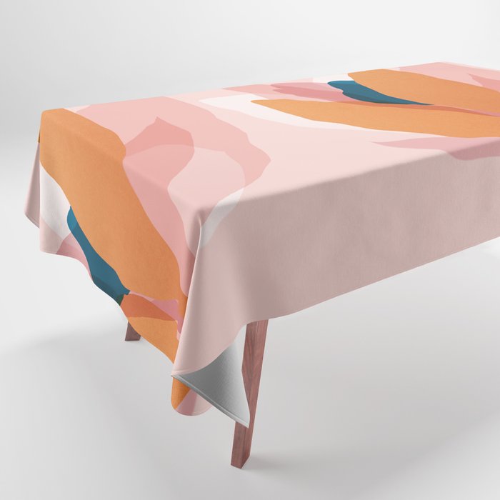Abstraction_Floral_Blossom Tablecloth Gallery Image 1