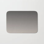 Smooth Charcoal Minimalist Ombré Gradient Abstract Bath Mat Gallery Image 1