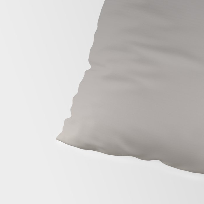 Smooth Charcoal Minimalist Ombré Gradient Abstract Pillow Sham Gallery Image 4
