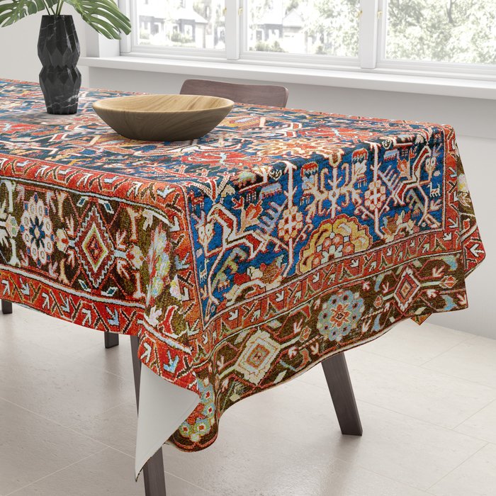 Baku South Caucasus Azerbaijan Rug Print Tablecloth Gallery Image 3