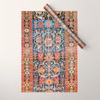 Baku South Caucasus Azerbaijan Rug Print Wrapping Paper Gallery Image 1
