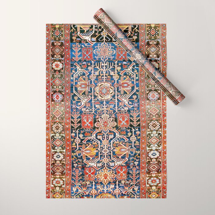 Baku South Caucasus Azerbaijan Rug Print Wrapping Paper Gallery Image 1