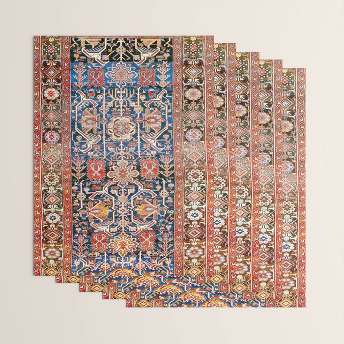 Baku South Caucasus Azerbaijan Rug Print Wrapping Paper Gallery Image 3