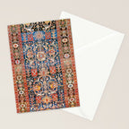 Baku South Caucasus Azerbaijan Rug Print Stationery Card Gallery Image 2