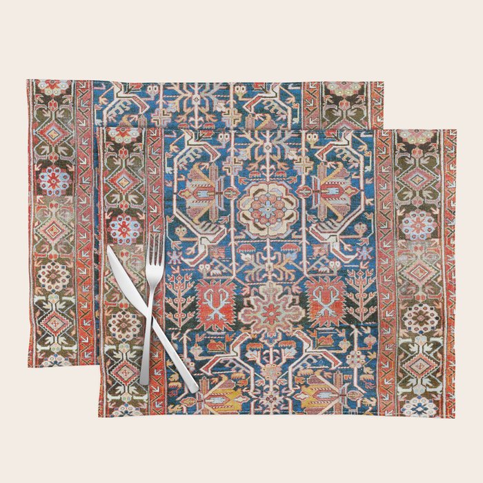Baku South Caucasus Azerbaijan Rug Print Placemat Gallery Image 1