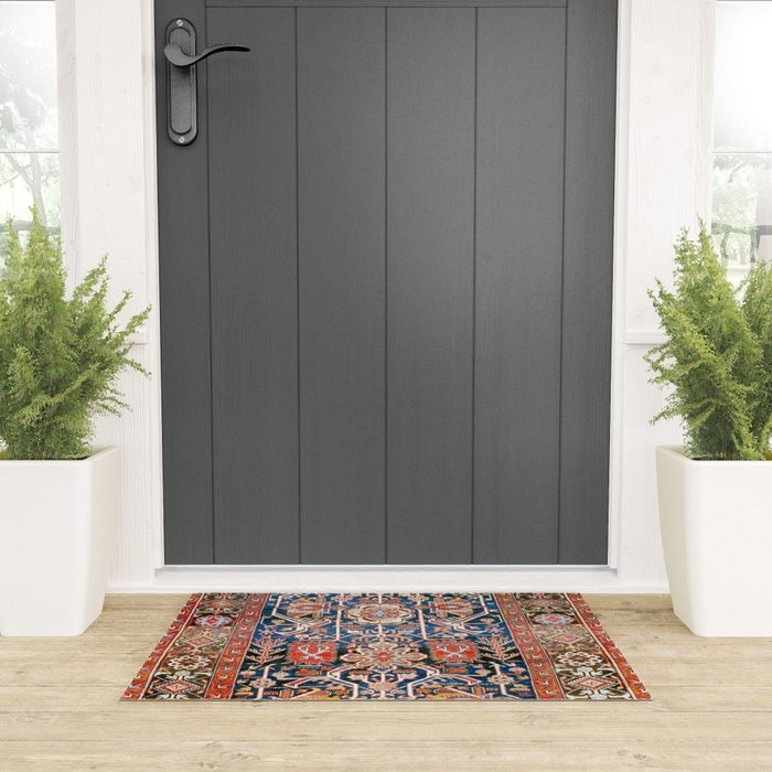 Baku South Caucasus Azerbaijan Rug Print Welcome Mat Gallery Image 3