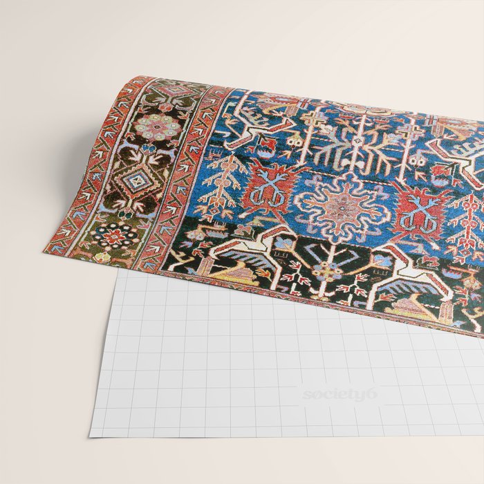 Baku South Caucasus Azerbaijan Rug Print Wrapping Paper Gallery Image 2